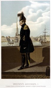 Alexander I. in St. Petersburg - in „Der Kaiser Alexander I.“ von Schilder
