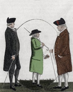 Alexander Gordon, Lord Rockville (1739-1792); Adam Smith (1723-1790) - Gravur - 19. Jahrhundert