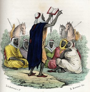 Algerien. Der Emir Abd el Kader (Abd-el-Kader oder ibn Muhyi al-Din al-Hasani) (1808-1883) rief 1832 zu einem ersten Dschihad (Heiliger Krieg) auf. In „Storia d