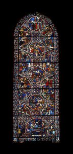 Ambulatoriumfenster (Buntglas)
