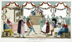 Ball: Sommerbastringue, n.d., späte 18. Jahrhundert von Unknown artist