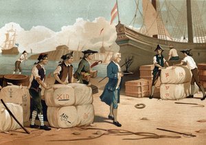 Bernard de Jussieu (1699-1777), französischer Botaniker, brachte 1734 den Zedernfuß aus England zurück. von Unknown artist