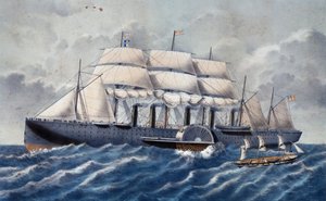 Britischer Dampfer Great Eastern