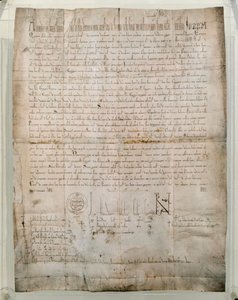 Bulle von 1168 von Papst Alexander III. (Orlando Bandinelli)