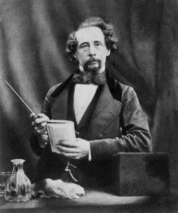 Charles Dickens (1812-1870) englischer Schriftsteller von Unknown artist