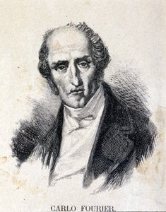 Charles Fourier (1772-1837), französischer Philosoph und Ökonom von Unknown artist