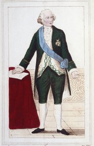 Charles Gravier, Graf von Vergennes (1719-1787), französischer Staatsmann und Diplomat