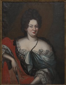 Porträt von Charlotte Sophie, Herzogin von Kurland von Unknown artist