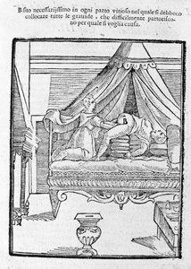 Geburtsszene nach „Della Commare“ von Scipione Mercuri von Unknown artist