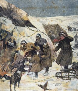 Weihnachten in Grönland 1903 von Unknown Artist