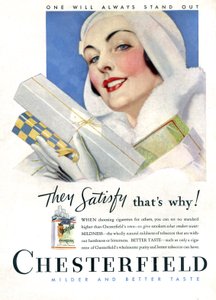 Zigarette Chesterfield
