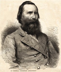 Konföderierter General James Longstreet (1821 - 1904) von Unknown artist