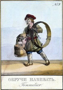 Connelier in Russland im 19. Jahrhundert von Unknown artist
