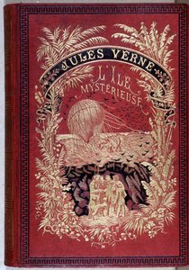 Buchcover „Die geheimnisvolle Insel“ von Jules Verne