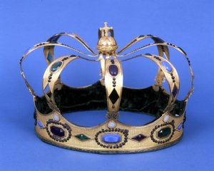 Krone, die für die Krönung Napoleons, König von Italien, verwendet wurde