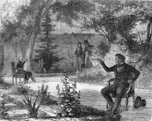 Duell zwischen Benjamin Constant und Forbin des Issarts im Juni 1822.