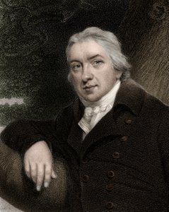 Edward Jenner 1749-1823 - Stich - 19. Jahrhundert