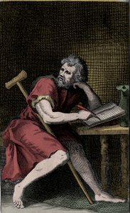Epiktet - EPICTETUS griechischer stoischer Philosoph von Unknown artist