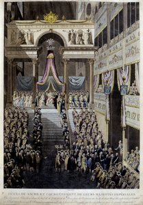 Fest der Krönung und Krönung ihrer kaiserlichen Majestäten im Jahr 1804