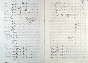 Erste Seite von Capriccio brillant über das Thema Jota Aragonese (Spanische Ouvertüre Nr. 1) von Mikhail Glinka
