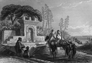 Brunnen in der Nähe von Algier. von Unknown artist