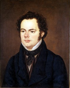 Franz Schubert (1797 - 1828), Porträtgemälde, aufbewahrt in der Gesellschaft der Musikfreunde, Wien. von Unknown artist