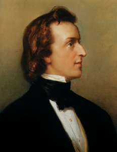 Frédéric Chopin: polnischer Komponist und Pianist von Unknown artist