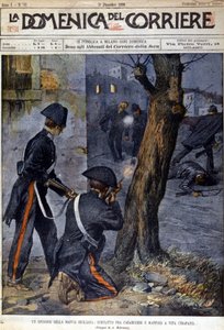Schießerei zwischen Karabinieri und Mafiosi in der Region Trapani auf Sizilien im Jahr 1899 von Unknown artist