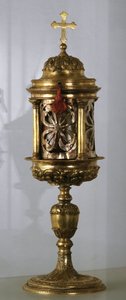 Gold-Kupfer-Ziborium