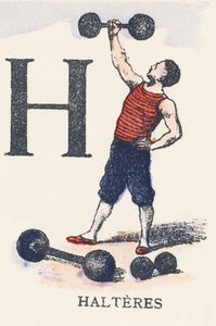 H: Hanteln von Unknown artist