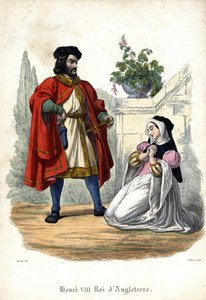 Heinrich VIII. (1491 - 1547) und Anne Boleyn