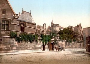 Hotel de Cluny Paris - Fotochrom, ca. 1900 von Unknown Artist