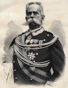 Humbert I. (1844-1900), König von Italien.