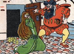 Illustration für „Blaubart“