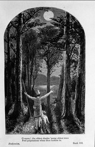 Illustration für „Endymion“ von dem Dichter John Keats (1795-1821) 19. Jahrhundert