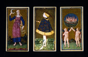 Italienische Tarots. Tarot de Brera von Bonifacio Bembo von Unknown artist