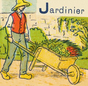 J als Gärtner