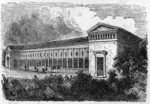 Jardin des Plantes in Paris im Jahr 1861: Gehege der Raubtiere
