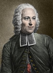 Jean-Antoine Nollet (1700-1770), französischer Experimentalphysiker und Geistlicher - Porträt des Abbé Jean Antoine Nollet (1700-1770), französischer Physiker von Unknown artist