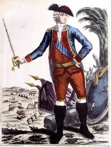 Jean-Baptiste Donatien de Vimeur, Graf von Rochambeau (1725-1807), Generalleutnant der königlichen Armee, Kommandeur der französischen Armee in Amerika