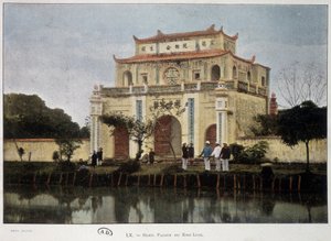 Kinh-Luoc-Pagode (Khin Luoc), Hanoi, ca. 1895