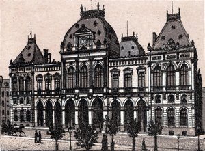 Le Havre, die Börse in „Die Welt illustriert 168 Ansichten“ ohne Datum (spätes 19. Jahrhundert)