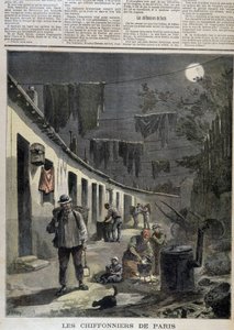 Die Lumpensammler von Paris - in „Le Petite Journal“ von Unknown artist