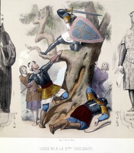 Ludwig VII. der Junge (1120/1180), Kapetinger während des 2. Kreuzzugs (1147/1149)