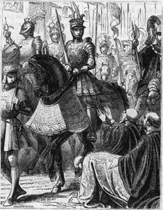 Ludwig XII. (1462-1516) betritt Genua (Italien).