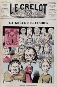 Louise Michel führt einen Frauenstreik an