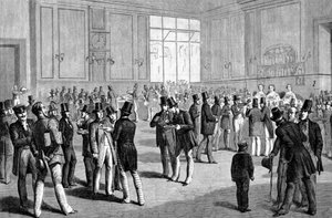 Mittagessen in einer Bar in San Francisco, Kalifornien, 1860