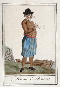 Mann aus Brabant (Belgien)