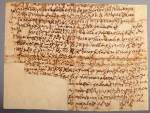 Manuskript. Brief Nr. 7 an die Nonnen von Beas de Segura (Carta nº 7 de S. Juan de la Cruz desde Málaga a las monjas de Beas de Segura). Papier. Teil 2. 18. November 1585. von Unknown artist