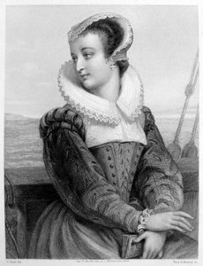 Marie Stuart - Gravur